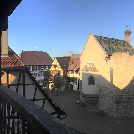 Duplex Saint Lustre, View Over Castle And Storks, 5 Mn From Colmar Eguisheim Eksteriør bilde